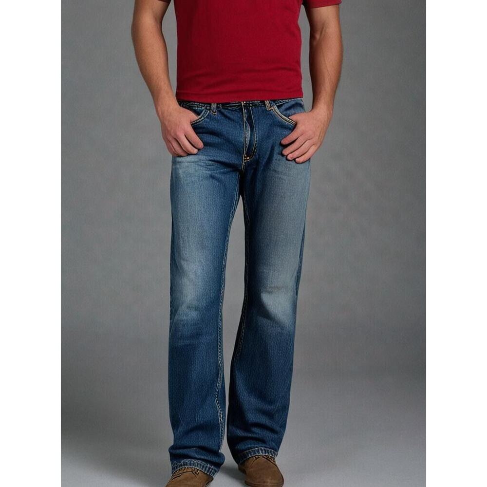Red Head Regular Fit Straight Leg Mens Denim Jeans 32x32